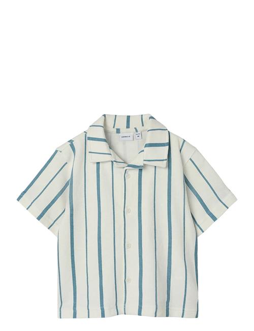 Nmmfigaro Ss Nreg Resort Shirt Name It White