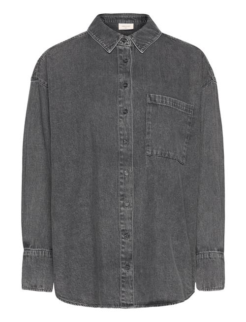 Shirt From Freequent In A Soft Denim FREE/QUENT Black