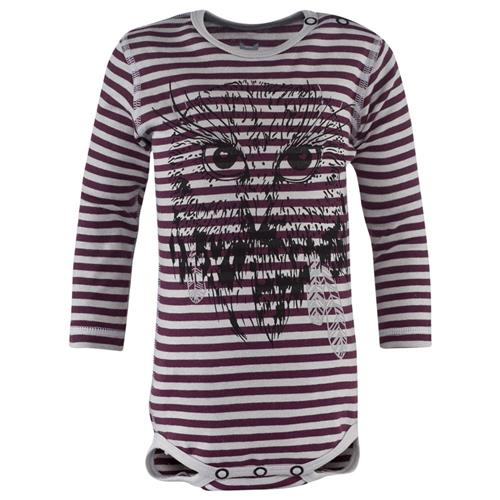 Hebe Striped Bodysuit with Print 74/80 cm    74/80 cm  Unisex