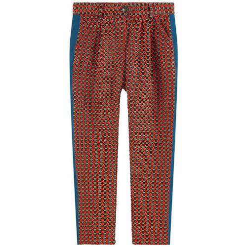 Bleu comme gris Printed Pants 10 Y    10 år  Unisex