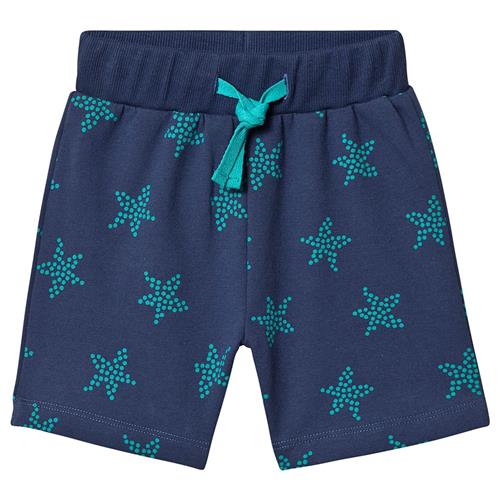 Frugi Starfish Little Sammy Shorts Marine Blue Spot 3-6 months    3-6 måneder  kvinde