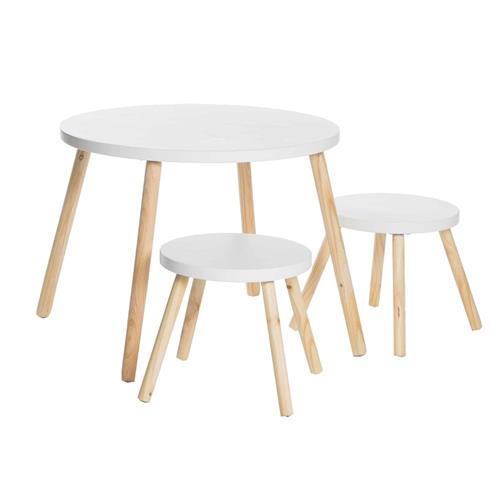 JOX Bord Og Stol Sæt Hvid One Size      Unisex