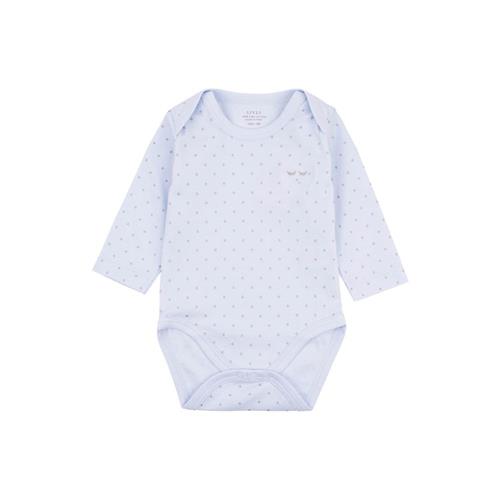 Livly Saturday Polkaprikmønstret Babybody Blå 56/62 cm    56/62 cm  mand