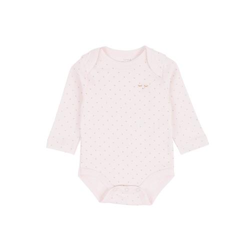 Livly Saturday Polkaprikmønstret Babybody Lyserød 68/74 cm    68/74 cm  kvinde