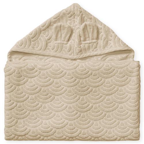 Cam Cam Junior Hættehåndklæde Almond One Size      Unisex