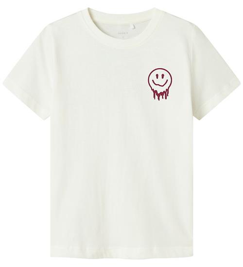 Name It T-shirt - NkmLibbo - Cloud Dancer/Better Days
