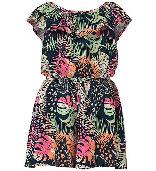 Name It Buksedragt - NmfVinaya - Navy Blazer/ Fresh Tropical