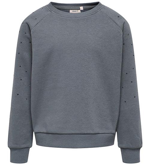 Kids Only Sweatshirt - KogKiara - Blackened Pearl/Rhinestone