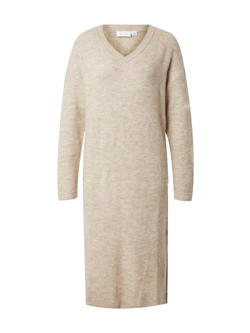 VILA Strikkjole 'VIMa'  beige