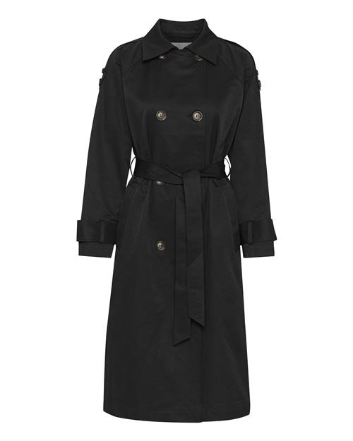 My Essential Wardrobe Overgangsfrakke 'Mira'  sort