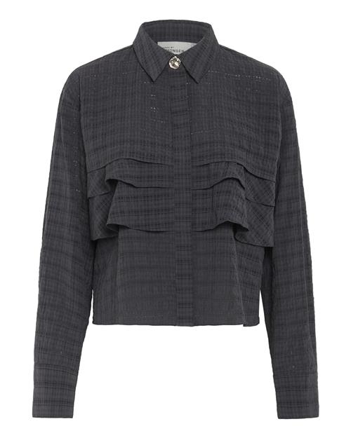 KAREN BY SIMONSEN Bluse 'Ayo Nilla'  grafit / sort