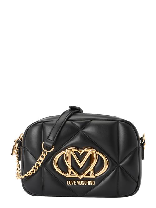 Love Moschino Skuldertaske  guld / sort