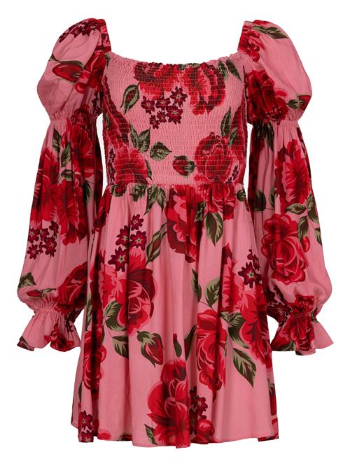 Laurella Kjole  blandingsfarvet / pink