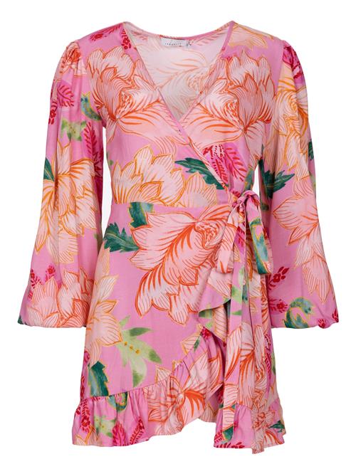 Laurella Kjole  blandingsfarvet / pink