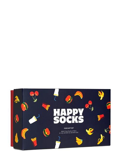 3-Pack Food Socks Gift Set Happy Socks Navy