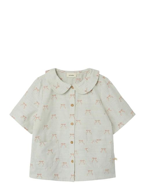 Nmfkendra Ss Loose Shirt Lil Lil'Atelier Beige