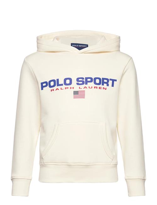 Graphic Fleece-Ls Po Hood-Kn-Sws Ralph Lauren Kids White