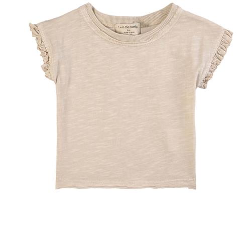 1+ in the family Mireia T-shirt Stone 1 months    1 måneder  kvinde