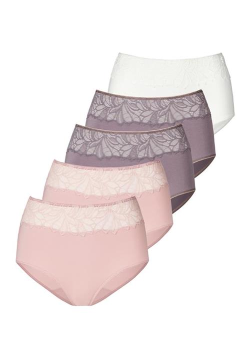VIVANCE Slip  taupe / pastelpink / hvid
