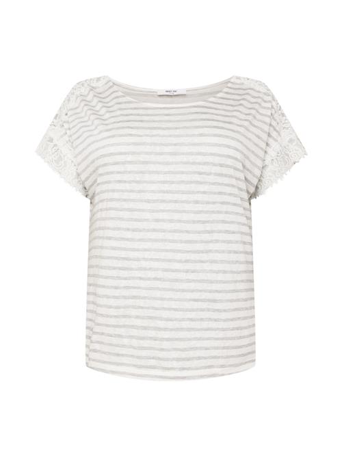 ABOUT YOU Curvy Shirts 'Karima'  grå / hvid