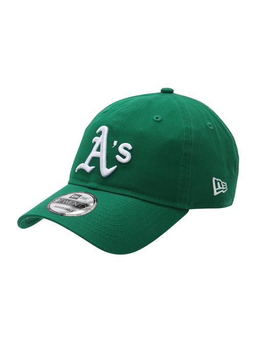 NEW ERA Hætte 'MLB CORE CLASSIC 2 0 REP OAKATH ALT'  mørkegrøn / hvid