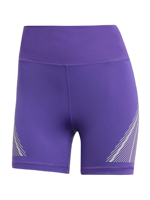 ADIDAS BY STELLA MCCARTNEY Sportsbukser 'TruePace'  sølvgrå / mørkelilla