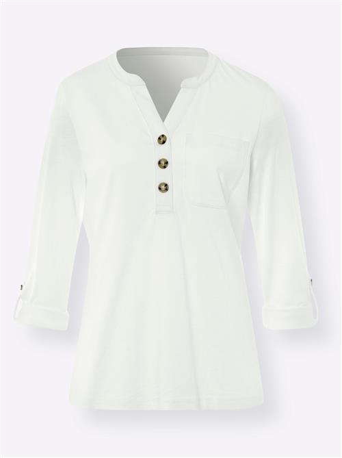 heine Bluse  ecru