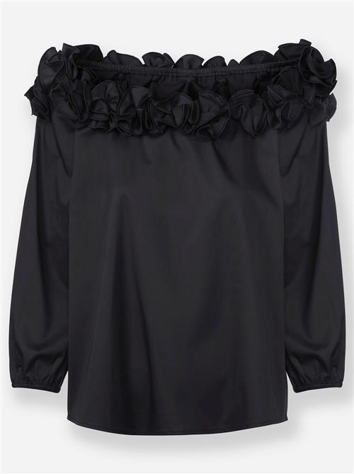 heine Bluse  sort