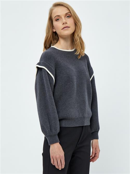 minus Pullover 'Jayla'  grå