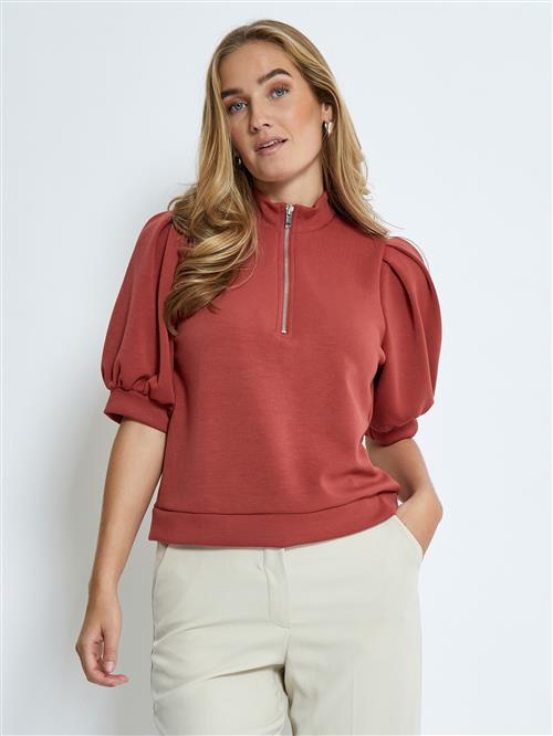Peppercorn Sweatshirt 'Dicette'  kirsebærsrød