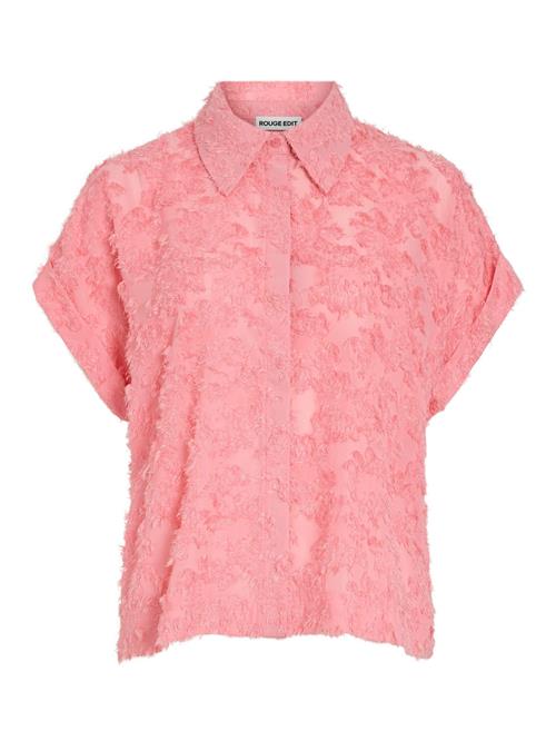 ROUGE EDIT Bluse  lyserød