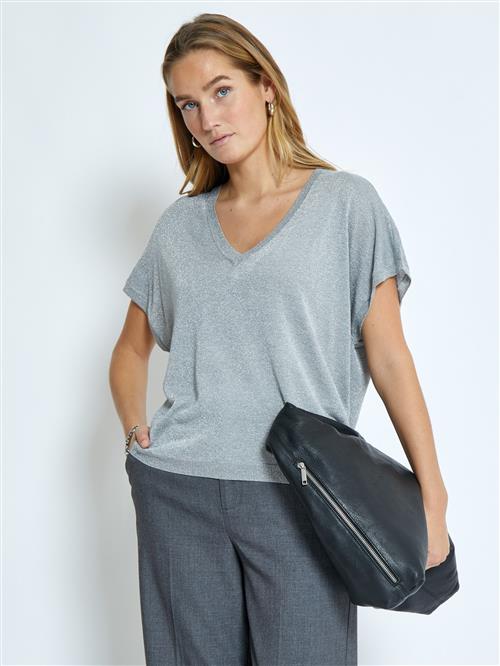 minus Pullover 'Carlina'  grå-meleret