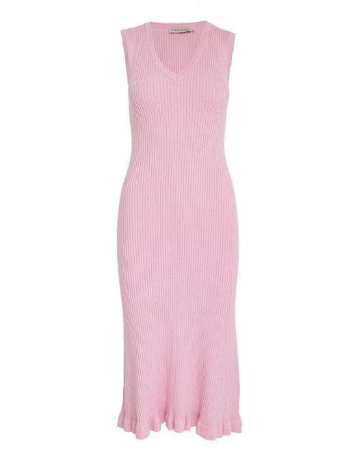 DESIRES Strikkjole 'Aneli'  pink
