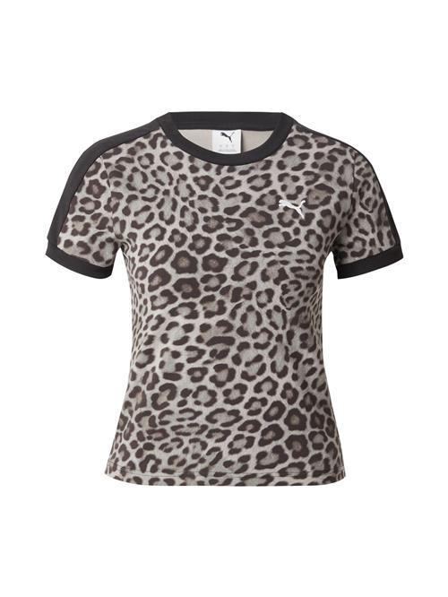 PUMA Shirts  grå / sort
