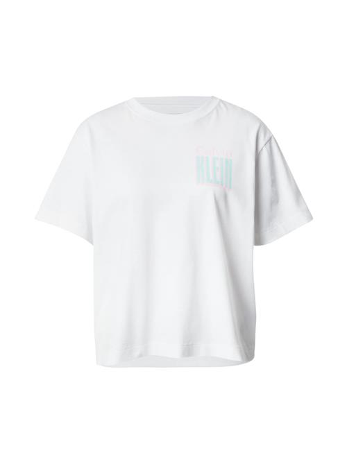 Calvin Klein Jeans Shirts  aqua / lyserød / hvid