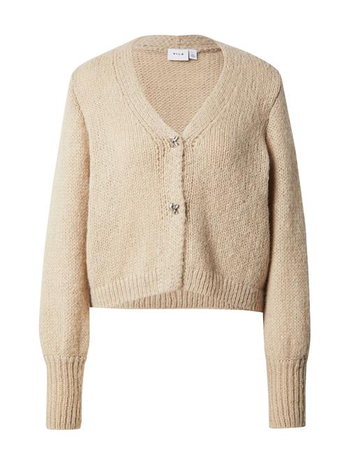 VILA Cardigan 'VICHOCA NEW'  taupe