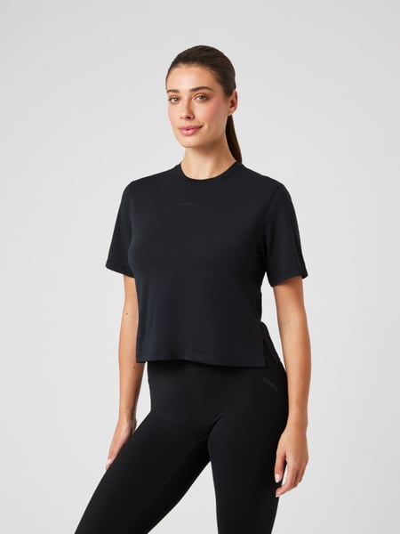 Björn Borg Borg Cropped T-shirt Sort, XXL