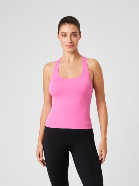 Björn Borg Borg Soft Racerback Tank Top Pink, XS