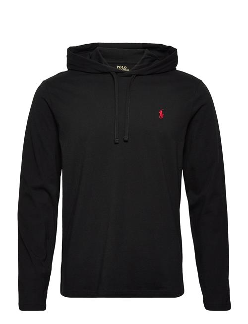 Se Jersey Hooded T-Shirt Polo Ralph Lauren Black ved Booztlet