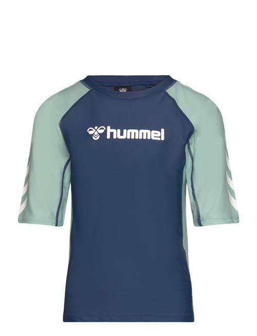 Hmlfiji Swim Tee Hummel Navy