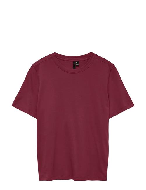 Vmpaulina Ss T-Shirt Jrs Noos Vero Moda Red