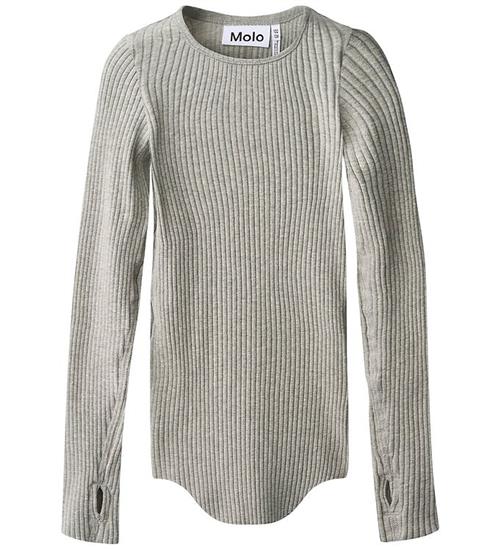 Molo Bluse - Rochelle - Grey Melange