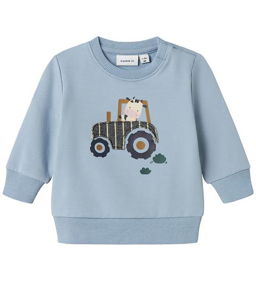 Name it Sweatshirt - NbmLimbs - Dusty Blue