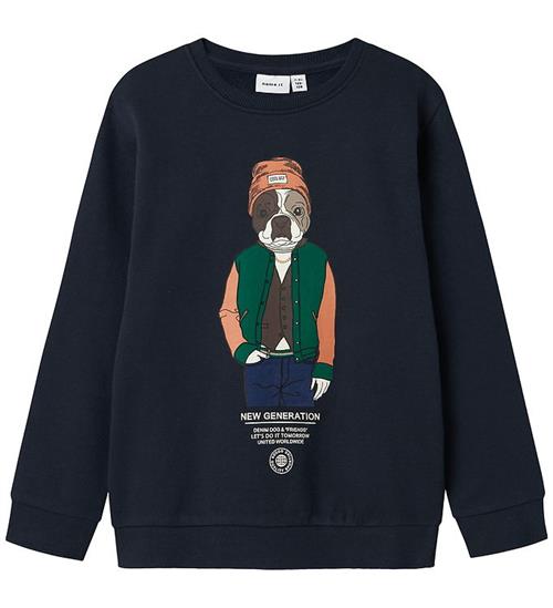 Name It Sweatshirt - NkmPsalko - Dark Sapphire