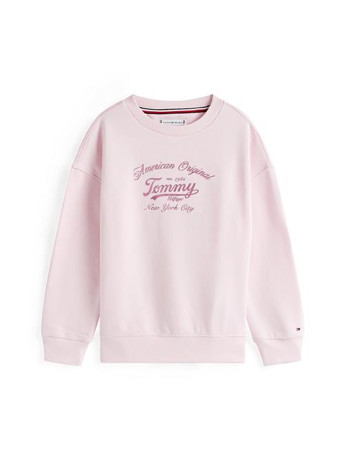 TOMMY HILFIGER Sweatshirt  lyserød / mørk pink