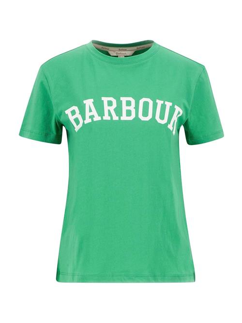 Barbour Shirts 'Bailey'  grøn / hvid