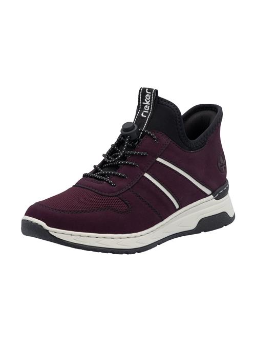 Rieker Sneaker low  mørkelilla / hvid