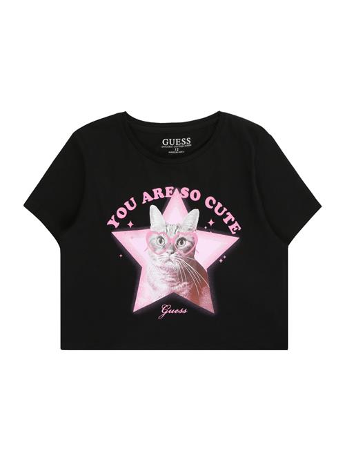 GUESS Bluser & t-shirts  grå / pink / lyserød / sort