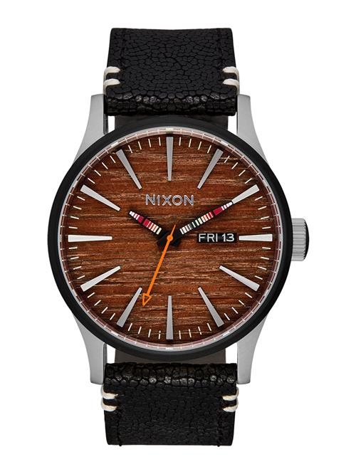 Nixon Analogt ur 'Sentry'  brun / sort / sølv