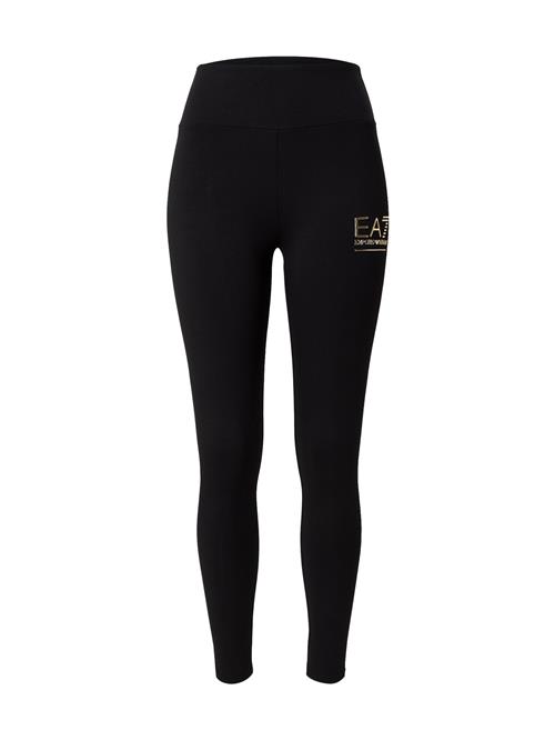 EA7 Emporio Armani Leggings  guld / sort